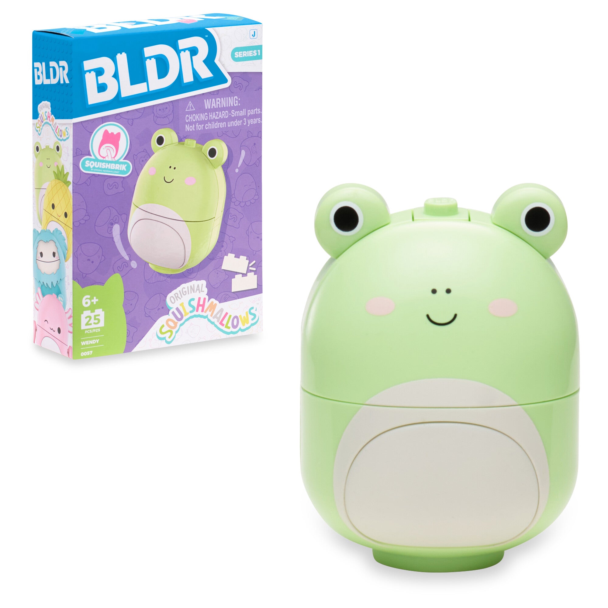 Squishmallows Wendy the Frog Buildable Figure